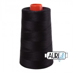 FIL COTON MAKO 50 AURIFIL 4241 Very Dark Grey - Cône de 5900 mètres