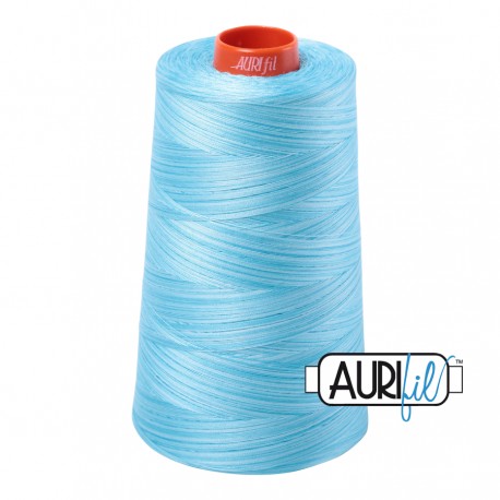 FIL COTON MAKO 50 AURIFIL 4663 Baby Blue Eyes - Cône de 5900 mètres