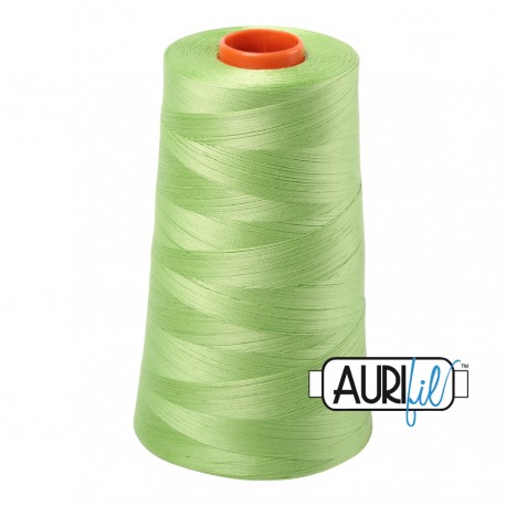 FIL COTON MAKO 50 AURIFIL 5017 Shining Green - Cône de 5900 mètres