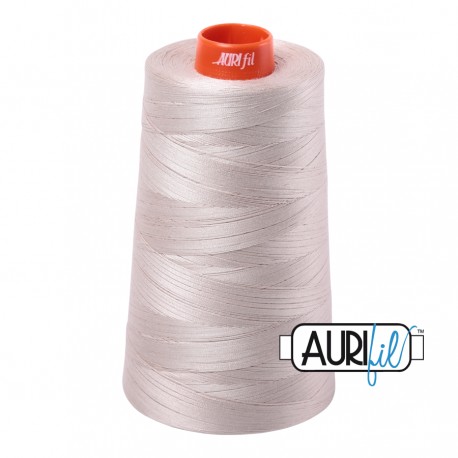 FIL COTON MAKO 50 AURIFIL 6711 Pewter - Cône de 5900 mètres