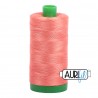 FIL COTON MAKO 40 AURIFIL 2225 Salmon - Grosse bobine de 1000 mètres