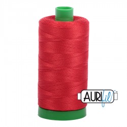 FIL COTON MAKO 40 AURIFIL 2270 Paprika - Grosse bobine de 1000 mètres