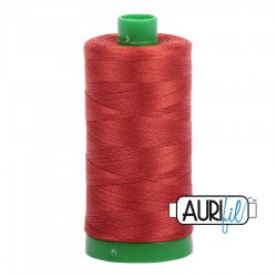 FIL COTON MAKO 40 AURIFIL 2395 Pumpkin Spice - Grosse bobine de 1000 mètres