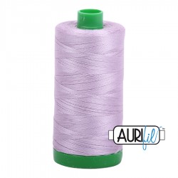 FIL COTON MAKO 40 AURIFIL 2562 Lilac - Grosse bobine de 1000 mètres