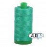 FIL COTON MAKO 40 AURIFIL 2865 Emerald - Grosse bobine de 1000 mètres