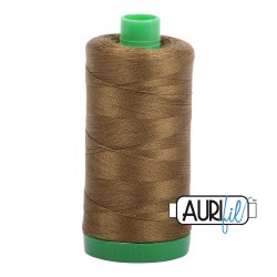 FIL COTON MAKO 40 AURIFIL 4173 Dark Olive - Grosse bobine de 1000 mètres