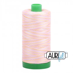 FIL COTON MAKO 40 AURIFIL 4651 Bari - Grosse bobine de 1000 mètres