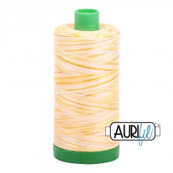 FIL COTON MAKO 40 AURIFIL 4658 Limoni di Monterosso - Grosse bobine de 1000 mètres