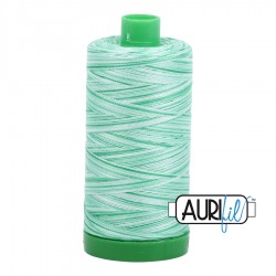 FIL COTON MAKO 40 AURIFIL 4661 Mint Julep - Grosse bobine de 1000 mètres