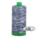 FIL COTON MAKO 40 AURIFIL 4665 Graphite - Grosse bobine de 1000 mètres