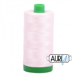 FIL COTON MAKO 40 AURIFIL 6723 Fairy Floss - Grosse bobine de 1000 mètres