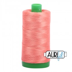 FIL COTON MAKO 40 AURIFIL 6729 Tangerine Dream - Grosse bobine de 1000 mètres