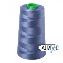 FIL COTON MAKO 40 AURIFIL 1248 Dark Grey Blue - Cône de 4700 mètres