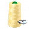 FIL COTON MAKO 40 AURIFIL 2115 Lemon - Cône de 4700 mètres