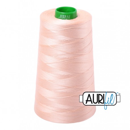 FIL COTON MAKO 40 AURIFIL 2205 Flesh - Cône de 4700 mètres