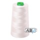 FIL COTON MAKO 40 AURIFIL 2309 Silver White - Cône de 4700 mètres