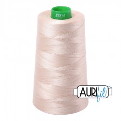 FIL COTON MAKO 40 AURIFIL 2312 Ermine - Cône de 4700 mètres