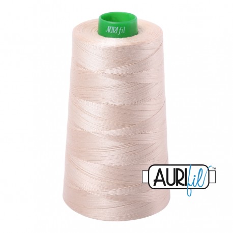 FIL COTON MAKO 40 AURIFIL 2312 Ermine - Cône de 4700 mètres