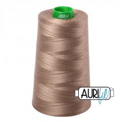 FIL COTON MAKO 40 AURIFIL 2370 Sandstone - Cône de 4700 mètres