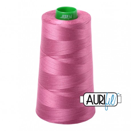 FIL COTON MAKO 40 AURIFIL 2452 Dusty Rose - Cône de 4700 mètres