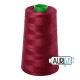 FIL COTON MAKO 40 AURIFIL 2460 Dark Carmine Red - Cône de 4700 mètres