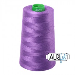 FIL COTON MAKO 40 AURIFIL 2540 Medium Lavender - Cône de 4700 mètres