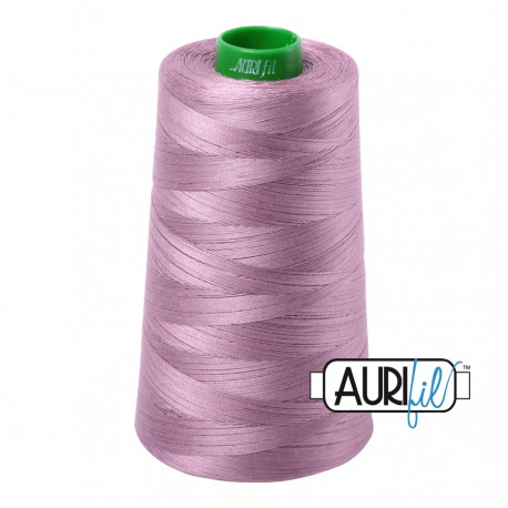 FIL COTON MAKO 40 AURIFIL 2566 Wisteria - Cône de 4700 mètres