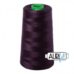 FIL COTON MAKO 40 AURIFIL 2570 Aubergine - Cône de 4700 mètres