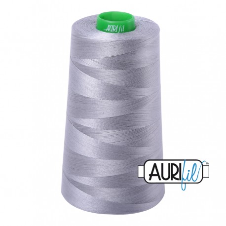 FIL COTON MAKO 40 AURIFIL 2605 Grey - Cône de 4700 mètres