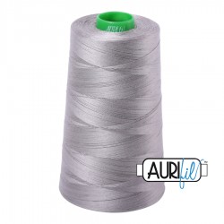 FIL COTON MAKO 40 AURIFIL 2620 Stainless Steel - Cône de 4700 mètres