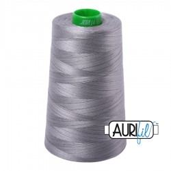 FIL COTON MAKO 40 AURIFIL 2625 Artic Ice - Cône de 4700 mètres