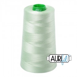 FIL COTON MAKO 40 AURIFIL 2880 Pale Green - Cône de 4700 mètres