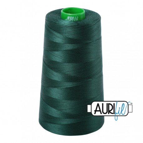 FIL COTON MAKO 40 AURIFIL 2885 Medium Spruce - Cône de 4700 mètres