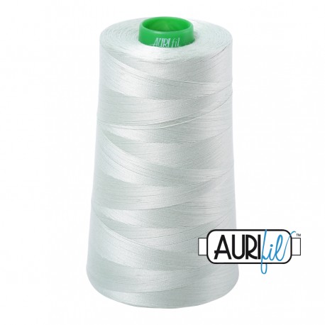 FIL COTON MAKO 40 AURIFIL 2912 Platinum - Cône de 4700 mètres