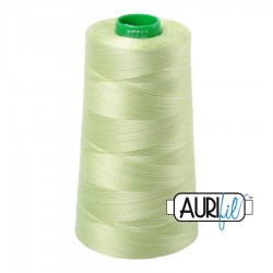 FIL COTON MAKO 40 AURIFIL 3320 Light Spring Green - Cône de 4700 mètres