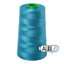 FIL COTON MAKO 40 AURIFIL 4182 Dark Turquoise - Cône de 4700 mètres