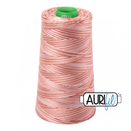 FIL COTON MAKO 40 AURIFIL 4656 Cinnamon Sugar - Cône de 4700 mètres