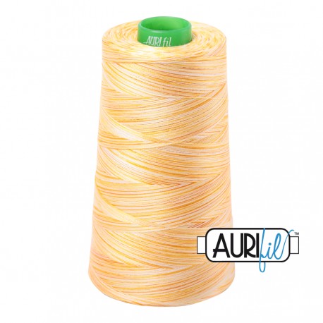 FIL COTON MAKO 40 AURIFIL 4658 Limoni di Monterosso - Cône de 4700 mètres