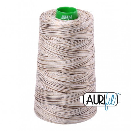 FIL COTON MAKO 40 AURIFIL 4667 Nutty Nougat - Cône de 4700 mètres