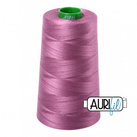 FIL COTON MAKO 40 AURIFIL 5003 Wine - Cône de 4700 mètres