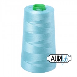 FIL COTON MAKO 40 AURIFIL 5006 Light Turquoise - Cône de 4700 mètres