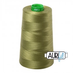 FIL COTON MAKO 40 AURIFIL 5016 Olive Green - Cône de 4700 mètres