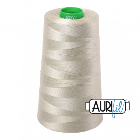 FIL COTON MAKO 40 AURIFIL 5020 Light Military Green - Cône de 4700 mètres