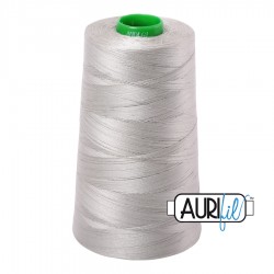 FIL COTON MAKO 40 AURIFIL 5021 Light Grey - Cône de 4700 mètres