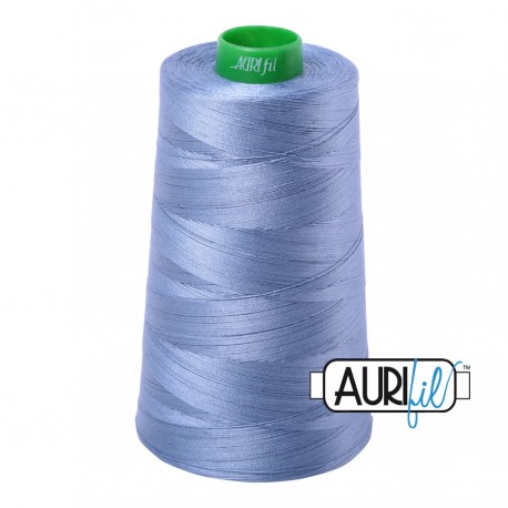 FIL COTON MAKO 40 AURIFIL 6720 Slate - Cône de 4700 mètres