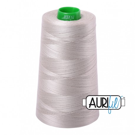 FIL COTON MAKO 40 AURIFIL 6725 Moondust - Cône de 4700 mètres