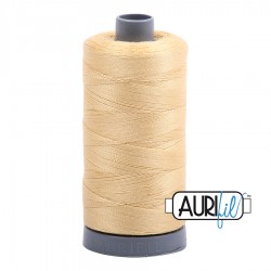 FIL COTON MAKO 28 AURIFIL 2125 Wheat - Grosse bobine de 750 mètres