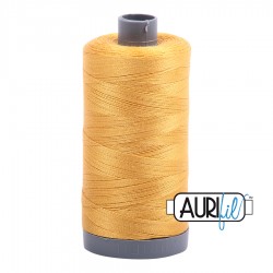 FIL COTON MAKO 28 AURIFIL 2132 Tarnished Gold - Grosse bobine de 750 mètres