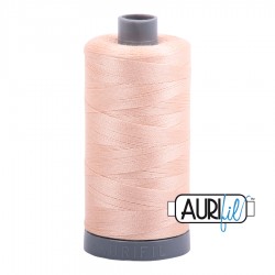 FIL COTON MAKO 28 AURIFIL 2205 Flesh - Grosse bobine de 750 mètres