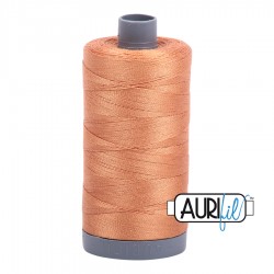 FIL COTON MAKO 28 AURIFIL 2210 Caramel - Grosse bobine de 750 mètres